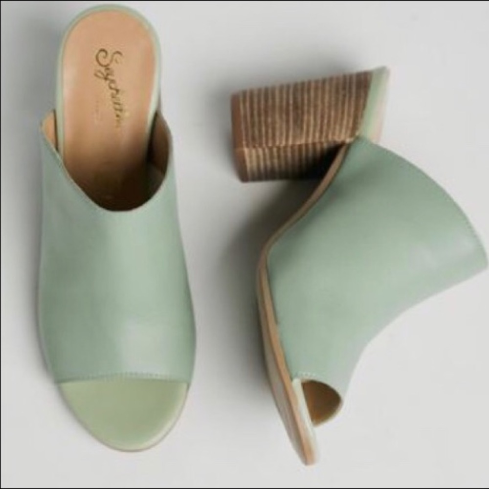 Seychelles Green Mules